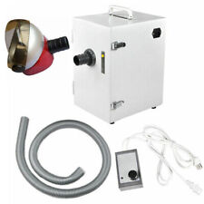 Single-Row Dental Lab Dust Collector Vacuum Cleaner+Desktop Suction Base USA HOT picture