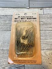 Vintage NOS unopened 100 Count Archer 1/2 watt resistors Cat No 271-306 picture
