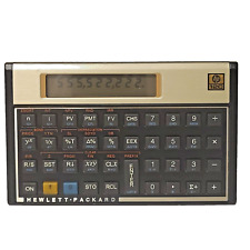 Hewlett Packard HP 12C Financial Calculator Pocket Size w/ Battery picture
