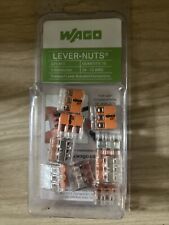 WAGO 221-413/996-010 3-Wire Lever Nuts Conductor Compact Splicing Connectors, 12 picture