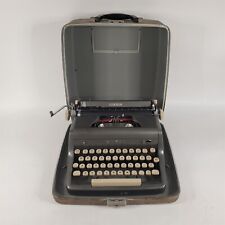 Vintage 1955 Portable Typewriter Royal Quiet De Luxe Model AC SN 3096134 Works picture