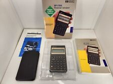 HP 17BII Vintage Business Financial Calculator HEWLETT PACKARD Complete In Box  picture
