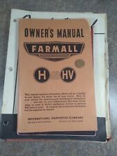6 Vintage Oliver + International Harvester McCormick and Farmall Tractor Manuals picture