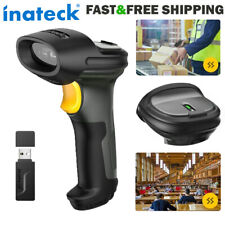 Inateck 1D Wireless Bluetooth Barcode Scanner Reader Gun Anti Shock Vibration picture