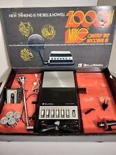 Vintage 60s prototype Bell & Howell Zoom Mike Cassette Player Recorder Kit 2394K picture