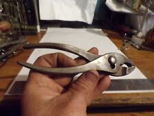 VINTAGE FULTON SLIP JOINT PLIERS  6.5'' LONG STAMPED  picture