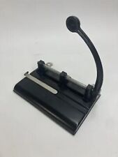 Vintage Master Punch 3 hole puncher Master products MFG. CO. Heavy Duty USA Made picture