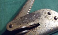 Roovers Vintage 1912 Monogram Embosser  Approximately 3.5” w/ Words “Solid Gold” picture