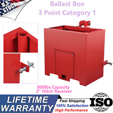 Ballast Box 800lbs 3 Point Category 1 Tractor Ballast With 2