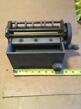 Used Vintage Letterpress Printing & Labeling POT Devin Mod. LH  6” Cold Gluing picture