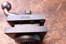VINTAGE GRAND MADE IN GERMANY SMALL METAL LATHE TOOL POST TURRET ASSEMBLY picture