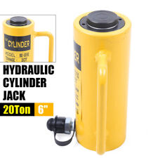20 Ton Hydraulic Cylinder Long Jack 6 inch Stroke Porta Power Ram Jack Lifting picture