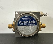 AVANTEK MIC SOLID STATE AMPLIFIER MODEL AMT-1003M. S/N 448 (untested) picture
