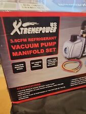 3.5 CFM Refrigerant Vacuum Pump Manifold Set picture