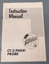 Tektronix Vintage Manual for CT-2, P6041 Probes picture