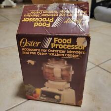 Vintage Oster Food Processor Attachment Accessory Model 5900-06 Open Box picture