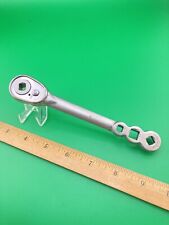 Vintage Duro-Chrome #4490 Ratcheting Refrigeration Wrench USA 🇺🇸  picture