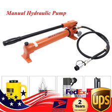 Manual Hydraulic Pump Hand Pump CP-700 For 4 & 10-Ton Hydraulic Ram Cylinder picture