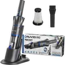 Ruvio 8558 Cordless Vacuum Handheld Portable Vacuum Blue Pro, Blue picture