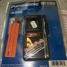 Vintage Panasonic RN-105D Microcassette Recorder Black New picture