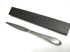Vintage Letter Opener New in Box Stainless Monogram L picture