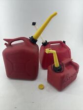 VINTAGE GOTT  Wedco 2.5 GAL.  Model P10 Chiton 1 Gallon Gas Can Lot picture