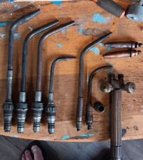 🔥🔥 Nice Lot Vintage SMITH WELDING Acetylene  TORCH  Tips Smith's Torches picture