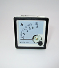 Ampere panel gauge meter AC-10/5A  ANDELI Ammeter AM-48 Size 48x48 FAST SHIPPING picture
