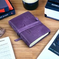 Vintage leather Handmade journal  Grimoire Notebook Sketch gift for Men &women5 picture