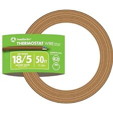 Southwire 64169622 5 Conductor 18/5 Thermostat Wire 18-Gauge Solid Copper Cla... picture