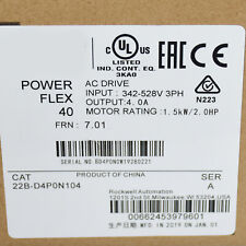 Inverter 22B-D4PON104 for A/B 22B D4P0N104 1.5KW 380V in box picture