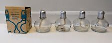 Vintage Wheaton Alcohol Burners Lot Of 5 Glass Bottles Wicks 120 ml picture