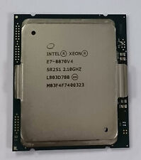 Intel Xeon E7-8870 V4 2.10GHz 20 core 40 threads 140W 50MB CPU processor picture