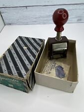 Vintage American Numbering Co. Numbering Machine Model 41 picture