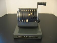 Vintage PayMaster Series X-900 Check Writer Stamping Machine tested works no key picture