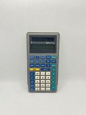 Vintage 1995 Texas Instruments Calculator Explorer Plus - Solar Retro 1990s -D picture