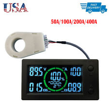 DC0-300V 50A/100A/200A/400A Bluetooth Voltage Current PowerEnergy Coulomb Meter picture