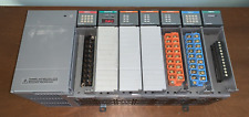 Allen-Bradley SLC 500  7-Slot Rack 1746-A7 Power Supply 1746-P2 +7 Cards picture