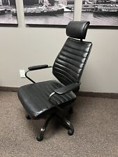Vintage Style Leather Office Chair  picture