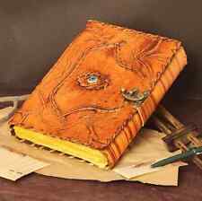 Hocus Pocus Leather Journal Diary Vintage Brass Lock Sturdy Diary For Writing picture