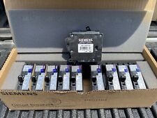 Box of 10 New Siemens QA115AFCN 1p 15 amp 120v Plug In Combo Arc Fault Breaker picture