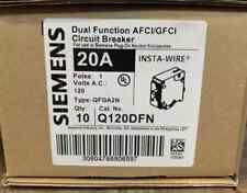Siemens Q120DFN 20A Dual AFCI/GFCI brakers NEW  ((((BOX OF 10)))) picture
