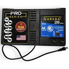 Zareba EAC200M-Z 200-Mile Ac-Powered Low-Impedance Electric Fence Charger-READ picture