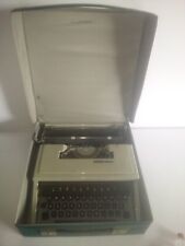 Vintage OLIVETTI DORA manual Typewriter w/case WORKS GREAT picture