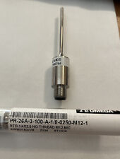 Omega RTD Thermocouple Part Number # PR-26A-3-100-A-1/8-0250-M12-1 picture