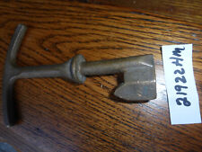 Vintage Antique Cast Brass Water Meter? Key 21922 HM picture
