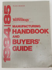 Plastics Technology Manufacturing Handbook 1984-1985 Vintage June picture