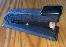 Vintage Bostitch Black Finish Desk Stapler Made In USA Excellent Condition Works picture