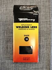 Vintage Forney Replacement Welding Lens Hardened & Shaded (10) 4.25