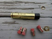 Vintage Autopoint Lead Pencil Eraser Replacements No. 40E Red~ U.S.A. picture